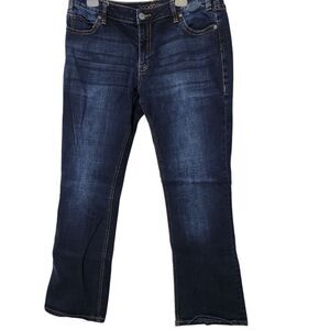 Rock Roll Jeans Womens Size 32x32 Blue Boyfriend Style